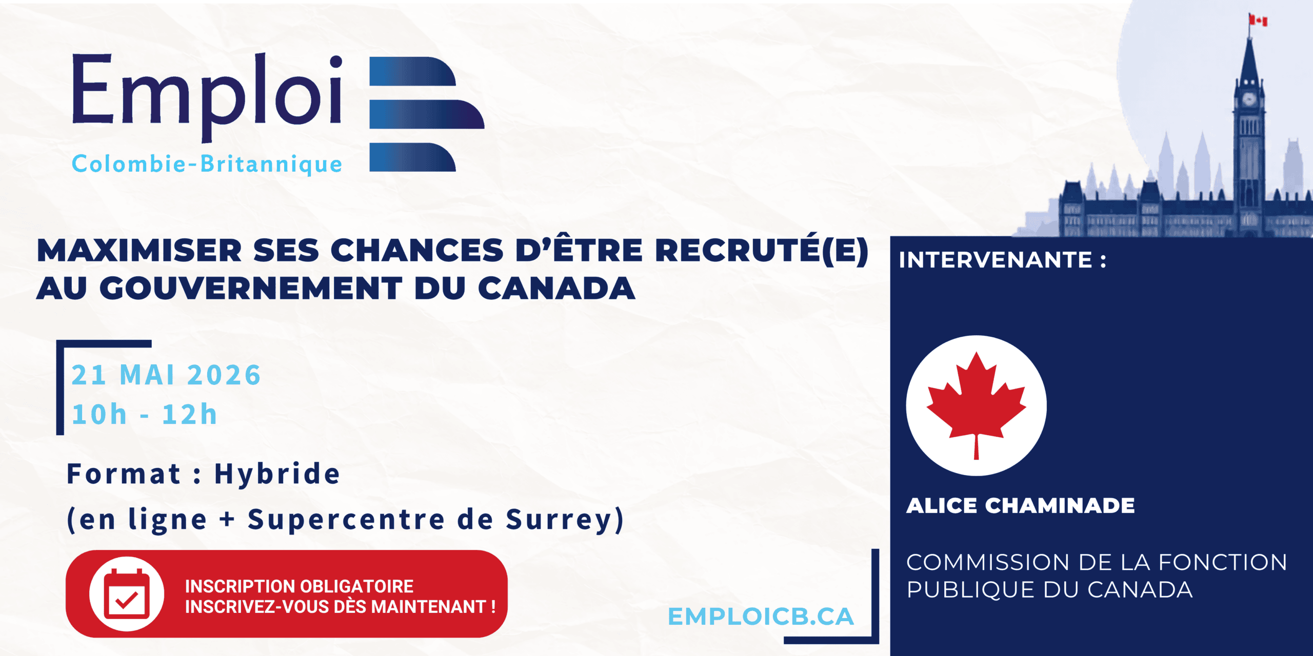 Maximiser ses chances d’être recruté(e) au gouvernement du Canada